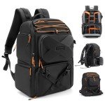 Multifunctional Waterproof Camera Backpack with Tripod Holder