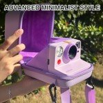 WOGOZAN Hard Shell Case for Polaroid Cameras - Purple