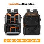 Multifunctional Waterproof Camera Backpack with Tripod Holder
