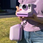 WOGOZAN Hard Shell Case for Polaroid Cameras - Purple