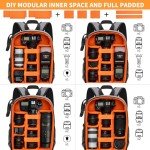 IPEB Waterproof Camera Backpack for DSLR/SLR