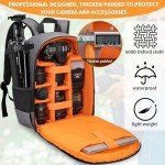 IPEB Waterproof Camera Backpack for DSLR/SLR