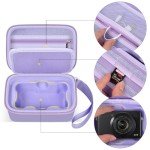 Purple Camera Case for Canon PowerShot G7X/SX740