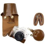 Canon EOS M50/M50 Mark II Leather Camera Case