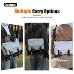 Compact Waterproof Camera Crossbody Bag for Travel