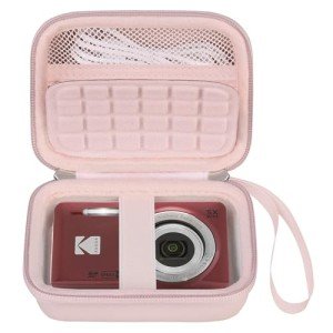 Elonbo Pink Camera Carrying Case for KODAK PIXPRO