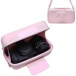 Pink Camera Case for Canon, Nikon, Sony DSLRs
