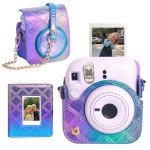 Instax Mini 12/11 Protective Camera Case - Blue/Purple