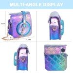 Instax Mini 12/11 Protective Camera Case - Blue/Purple