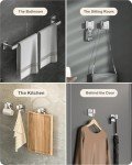 Brushed Nickel 10-Piece Bathroom Accessories Set