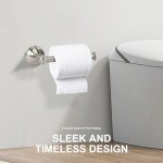 Ntipox 4-Piece Brushed Nickel Bathroom Hardware Set