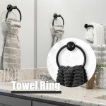 Matte Black 5-Piece Bathroom Accessories Set