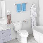 Brushed Nickel 10-Piece Bathroom Accessories Set