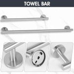 15-Piece Brushed Nickel Bathroom Accessory Set