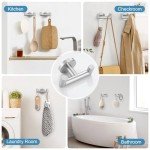 Brushed Nickel 10-Piece Bathroom Towel Bar Set