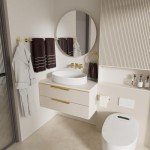 Brushed Gold 24-Inch Towel Bar Set