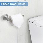 Brushed Nickel 5-Piece Towel Bar Set