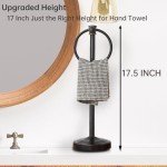17-Inch Freestanding Hand Towel Holder in Bronze
