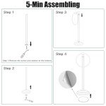 17-Inch Freestanding Hand Towel Holder in Bronze