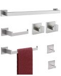Stainless Steel Bathroom Towel Hardware Set