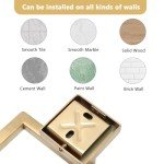 Gold Stainless Steel Bathroom Hardware Accessories Set