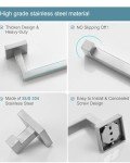 Stainless Steel Bathroom Towel Hardware Set