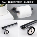 5-Piece Oil Rubbed Bronze Bathroom Hardware Set