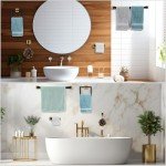 5-Piece Stainless Steel Bathroom Towel Bar Set