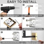 5-Piece Stainless Steel Bathroom Towel Bar Set