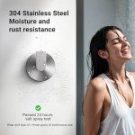 4-Piece Adjustable Bathroom Accessory Set in Nickel