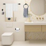 Matte Black 5-Piece Bathroom Hardware Set