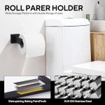 PABUES 5-Piece Black Bathroom Hardware Set