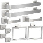 10-Piece Stainless Steel Bathroom Hardware Set