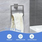 10-Piece Stainless Steel Bathroom Hardware Set