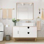 Brushed Gold 5-Piece Bathroom Towel Bar Set