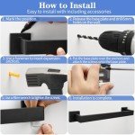 10-Piece Stainless Steel Bathroom Hardware Set