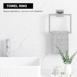 Brushed Nickel 10-Piece Bathroom Hardware Set