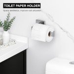 Brushed Nickel 10-Piece Bathroom Hardware Set