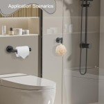 5-Piece Stainless Steel Bathroom Hardware Set