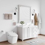 Brushed Nickel 5-Piece Bathroom Towel Rack Set