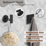 5-Piece Stainless Steel Bathroom Hardware Set