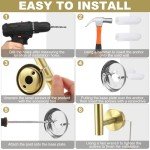 10-Piece Gold Bathroom Accessories Set