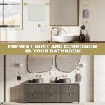 10-Piece Gold Bathroom Accessories Set