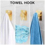 Gold Bathroom Accessories Set - 4 Piece Kit