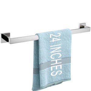 24-Inch Stainless Steel Towel Bar for Bathroom