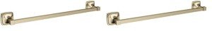 Golden Champagne Towel Bar - 18 Inch Pack