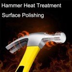 8oz Electrician Claw Hammer with Shock Grip