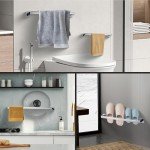 24-Inch Stainless Steel Wall-Mounted Towel Bar