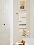 Golden Champagne Towel Bar - 18 Inch Pack