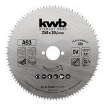 KWB Precision Circular Saw Blade - 250mm